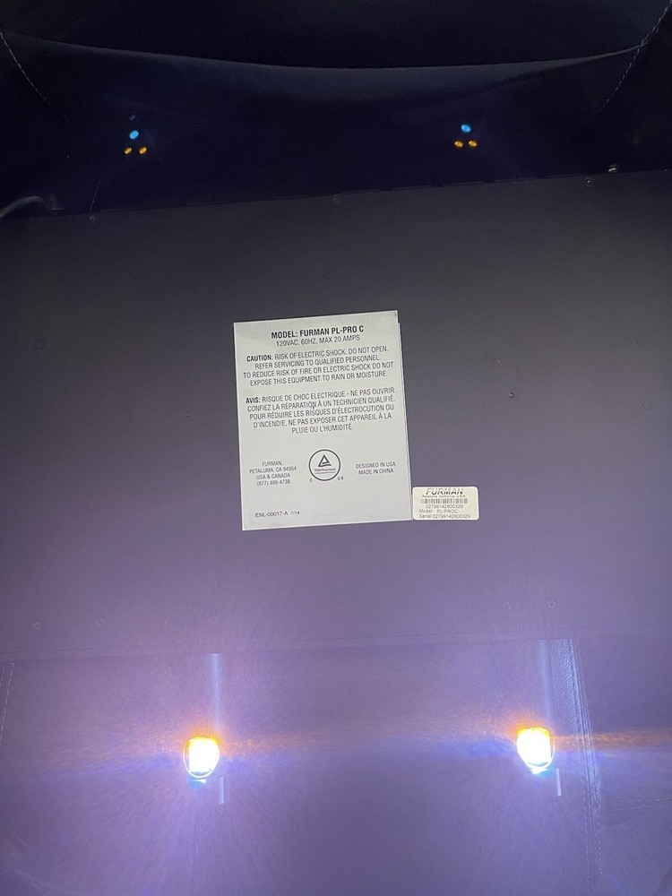 Furman PL-PRO C Power Conditioner with Voltmeter (Used)