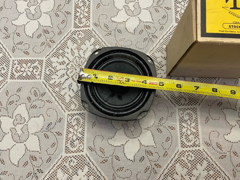 Trend Electronics 5 Inch Ceramic Speaker Model # 40-104-1 . Works