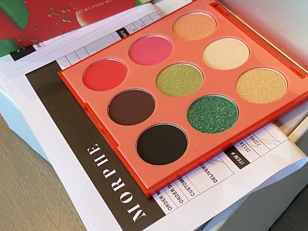 Morphe 9M Melon Pop Artistry Eyeshadow Palette💜AUTHENTIC Q E3