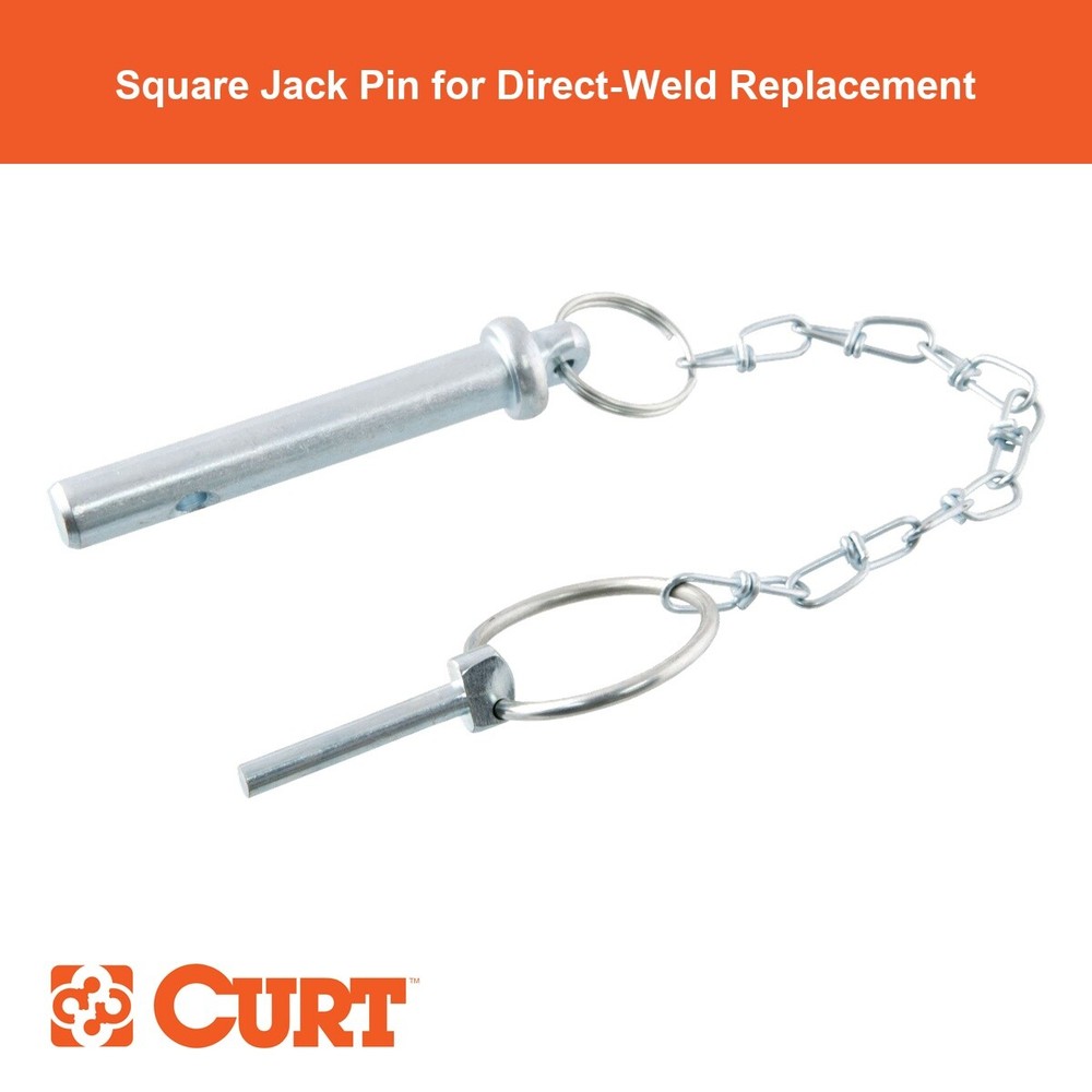 Replacement Direct-Weld Square Jack Pin