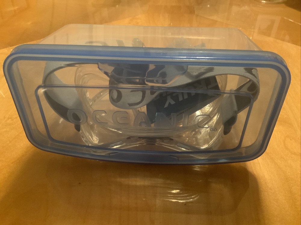 OCEANIC CYANEA MASK, CLEAR /TITANIUM