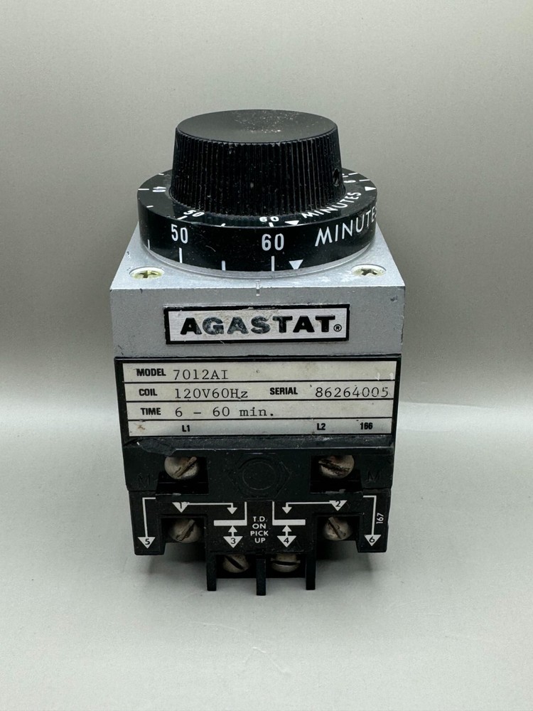 AGASTAT 7012AI TIME DELAY RELAY (used)