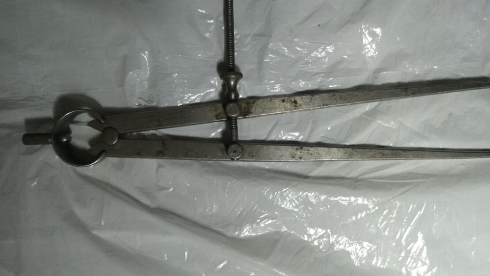 STARRETT 10 INCH LEG DIVIDERS