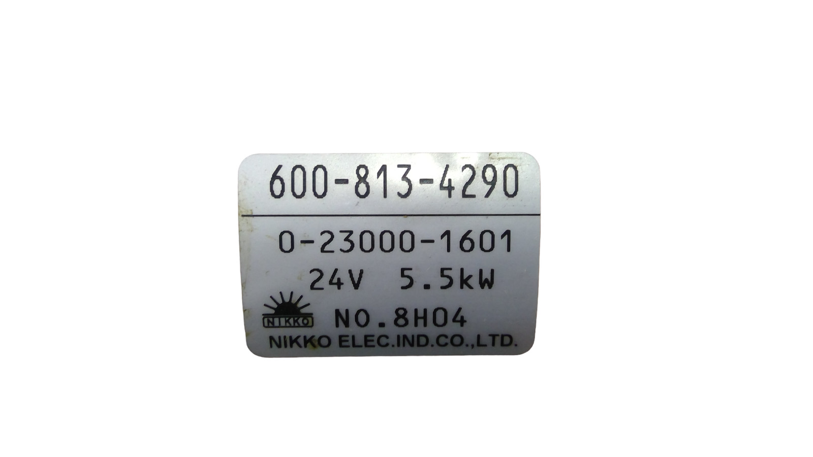 NIKKO STARTER 0-23000-1601 NEW OEM