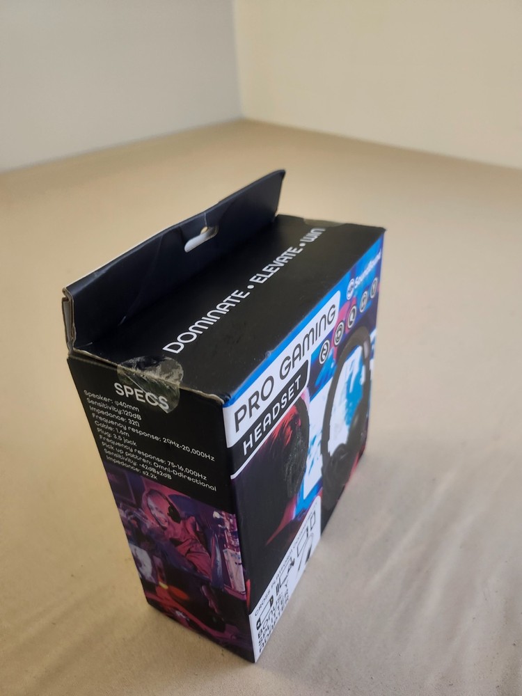 SoundBound Pro gaming headset -new in box-