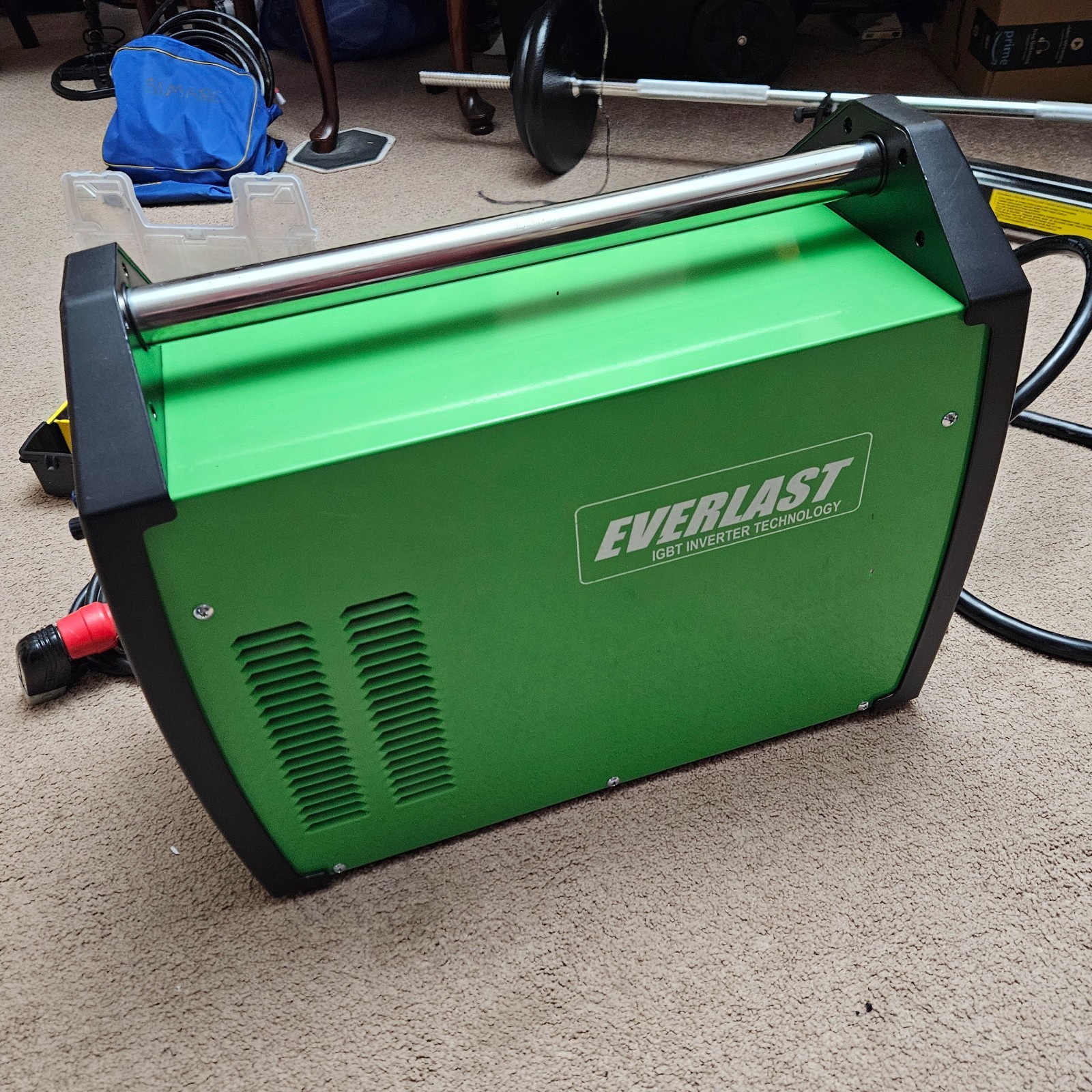 NEW/NEVER USED - Everlast PowerTIG 250EX 250AMP AC/DC TIG STICK PULSE WELDER alu