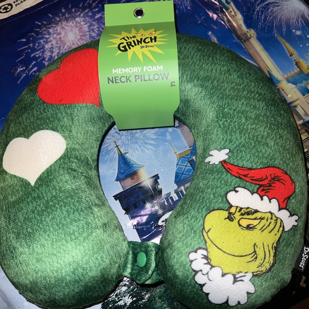 The GRINCH Memory Foam Neck Pillow