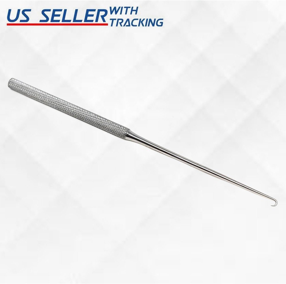 Joseph Skin Hook 15cm Single Prong Sharp Retractor Dermal Surgical Instruments