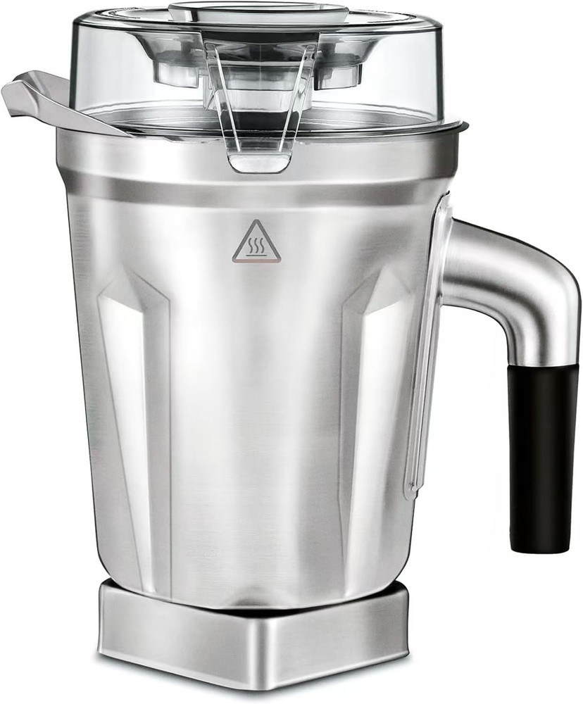64-Ounce Stainless Steel Blending Container, Compatible with Full-Size Vitamix 5