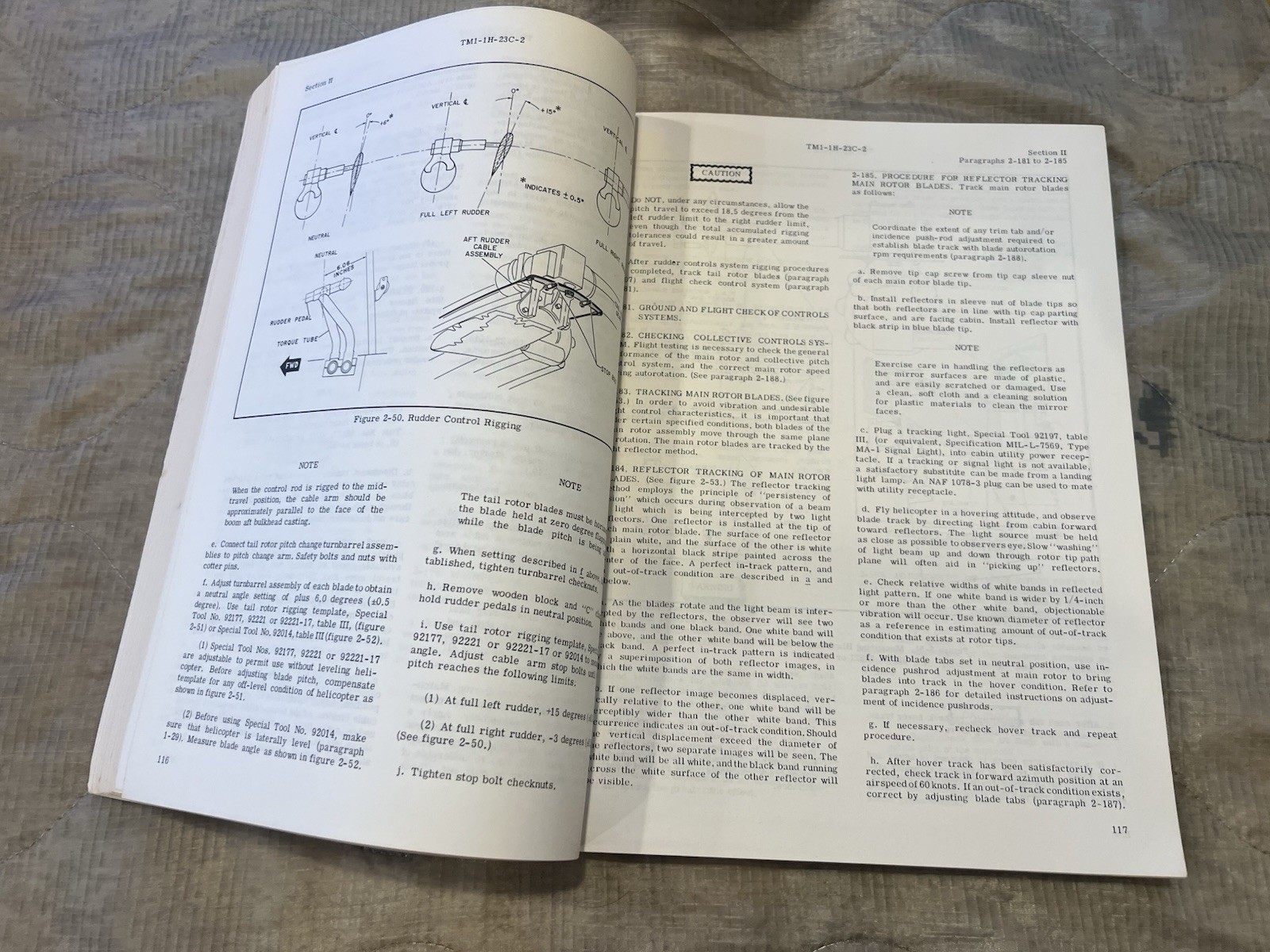 Hiller H-23C Raven Helicopter Maintenance Instruction Manual - Jan 1961