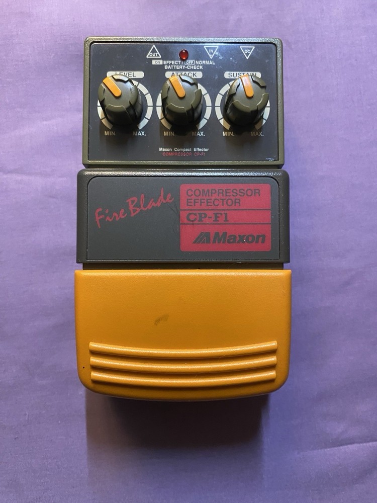 Fire Blade Maxon CP-F1 Compressor Effector Guitar Pedal