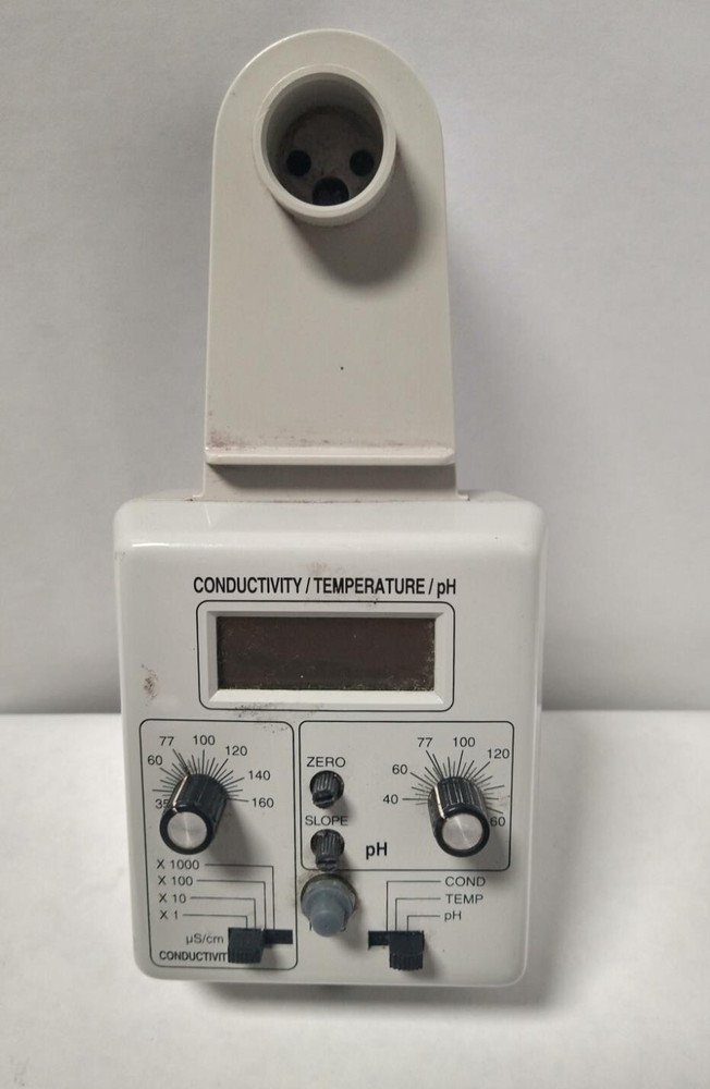 Cambridge Scientific Conductivity Temperature pH Meter Kit with Probe & Case