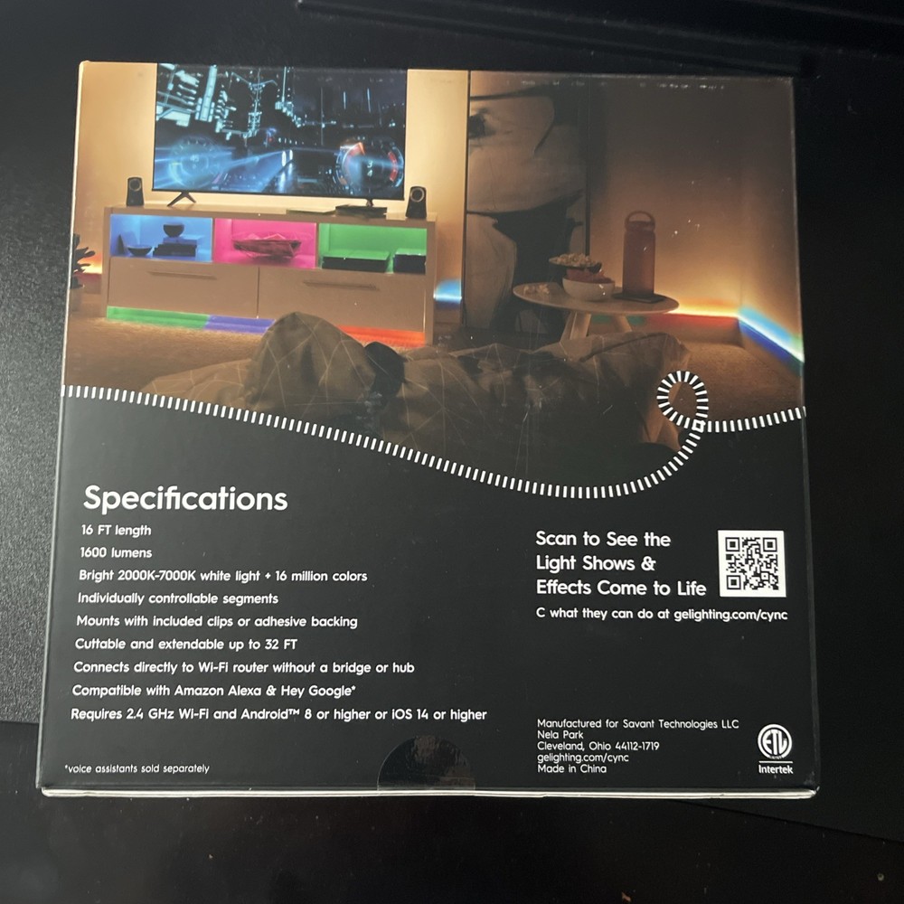 Cync 16 ft. Indoor Premium Light Strip Light