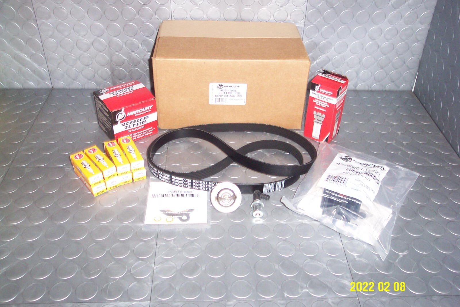 Mercury Mercruiser 300 Hour Maintenance Kit 6.2L MPI Bravo 2015 & Up 8M0147070