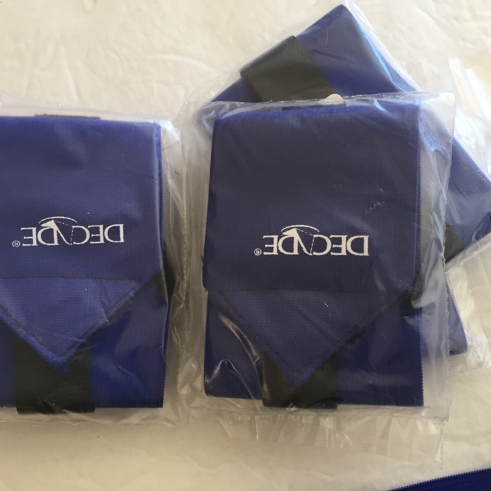 Decade WRIST WRAP with Thumbloop 3 “ width Universal size Blue 41660B