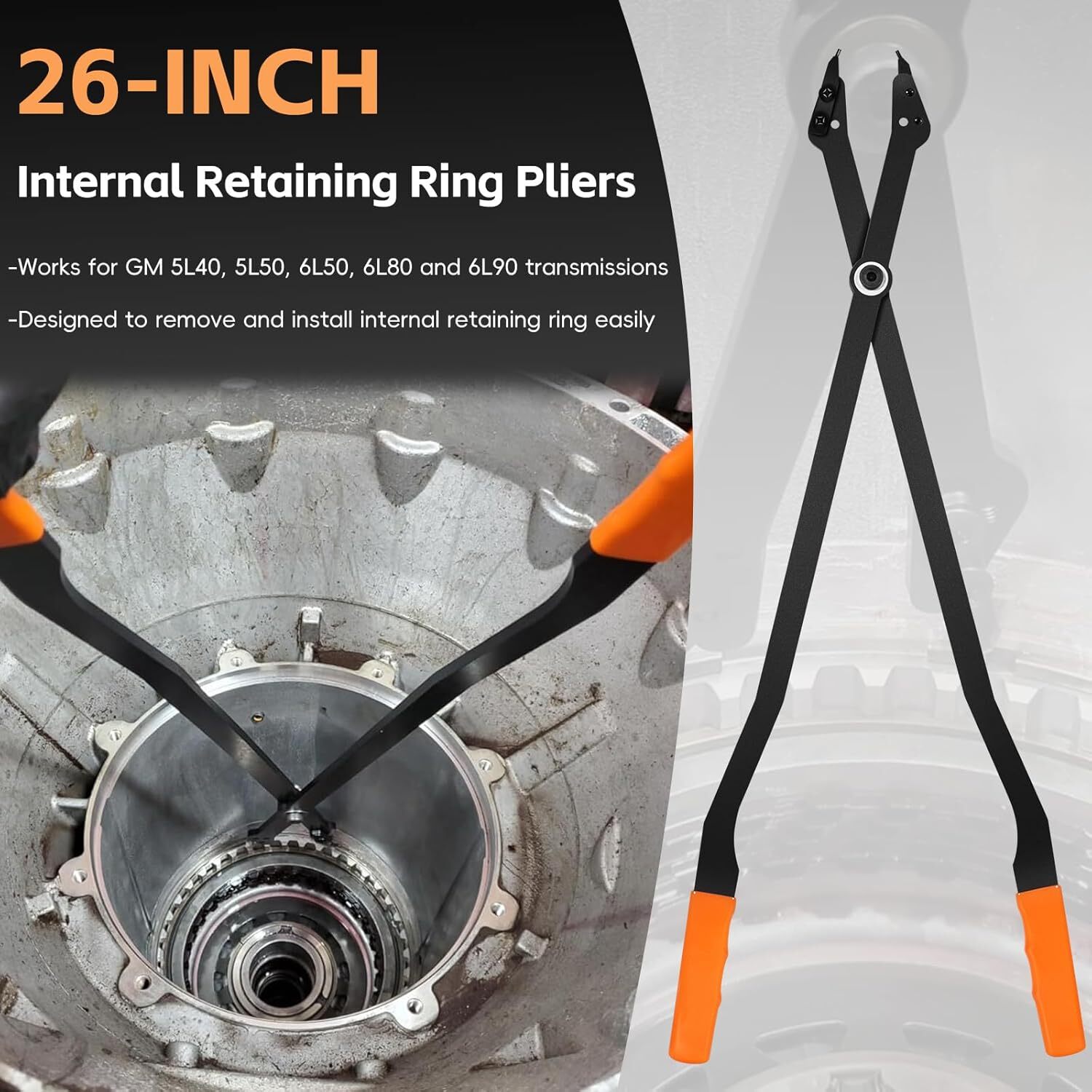 1489 26" Large Snap Ring Pliers Replace for Lang Tools GM 5L40 5L50 6L50 6L80