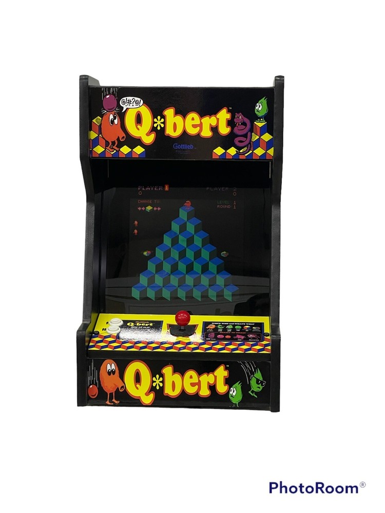 Qbert Countertop Arcade Game Machine