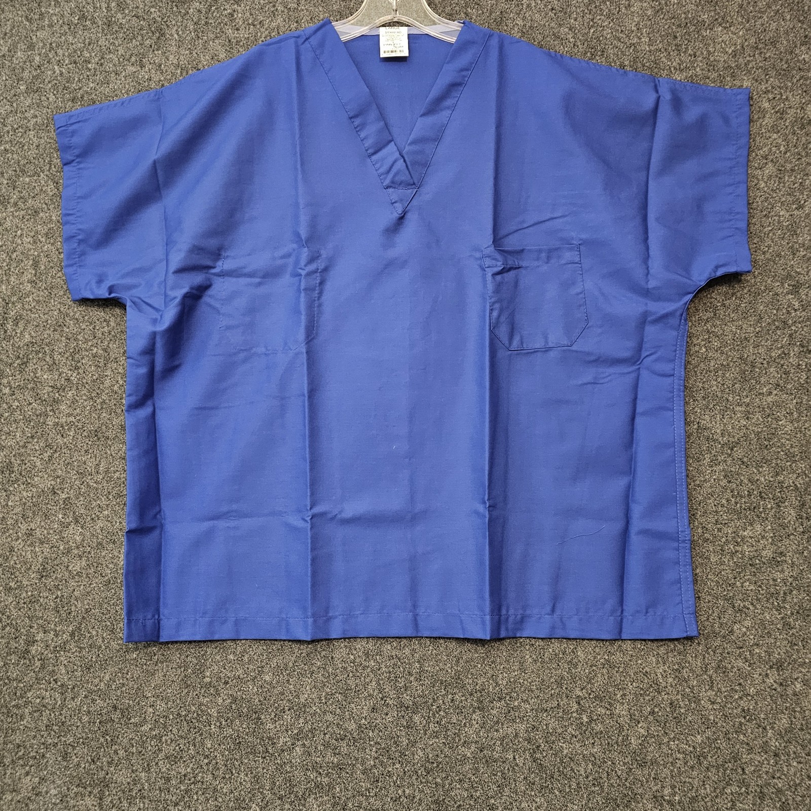 Pinnacle Health Scrub Set Large Blue V-Neck Top & Drawstring Pants Medical