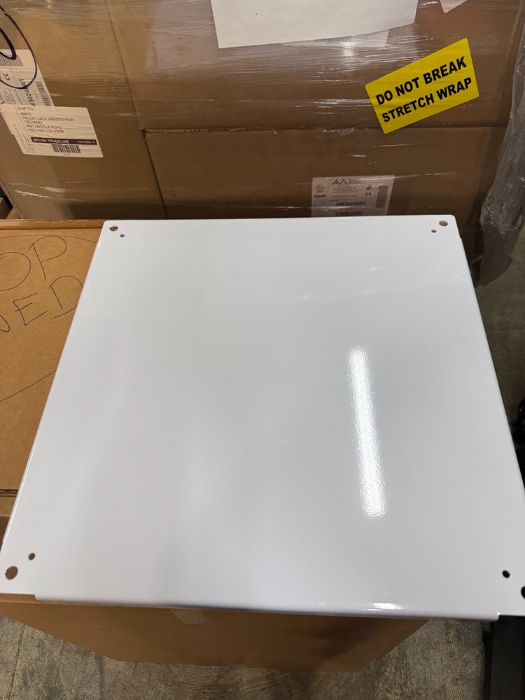 SCE-24P24 Backplate, Subpanel, Bent Saginaw Controls and Engineering