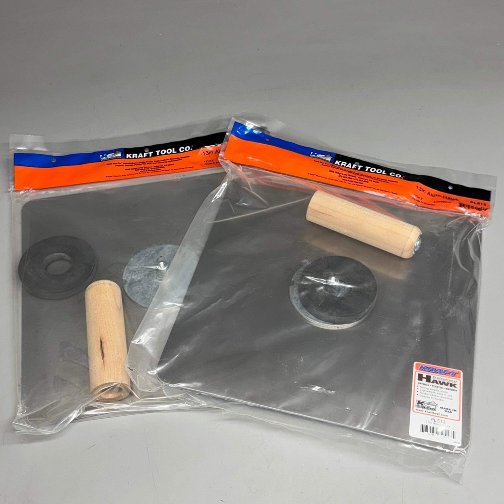 KRAFT TOOL CO. (2 PACK) Alum Hawk 13" PL513