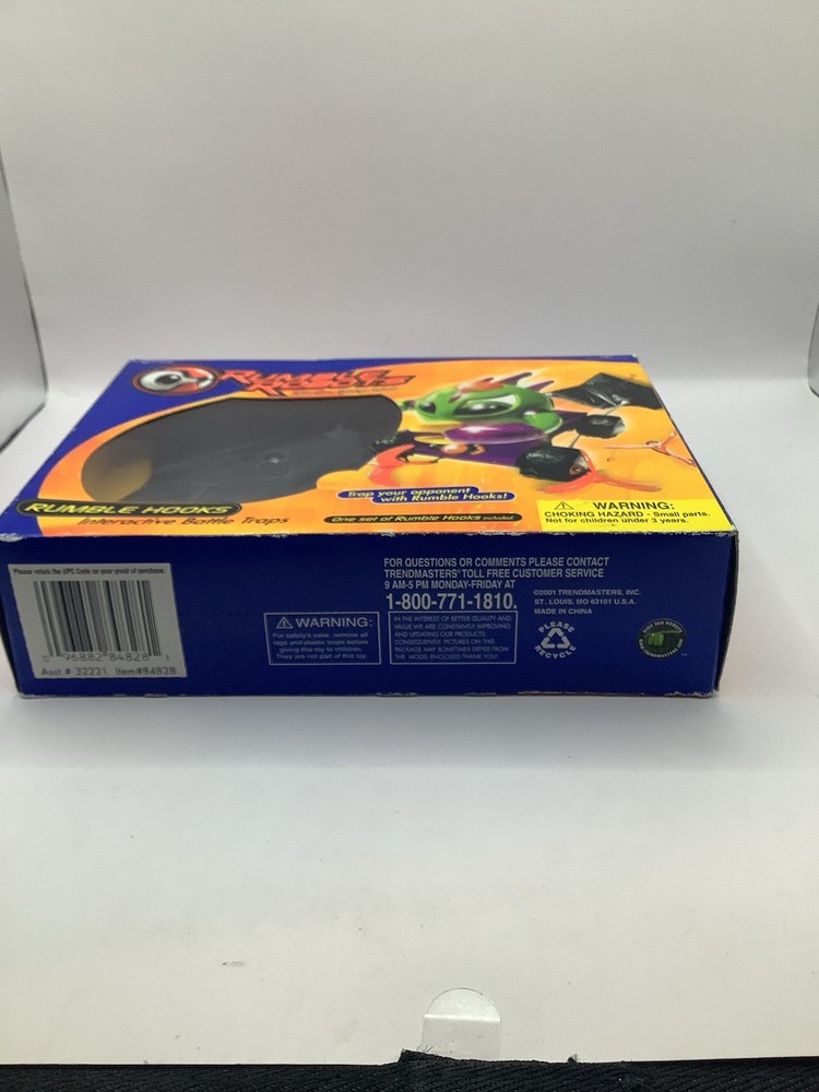Rumble Robots 2 Rumble Hooks Interactive Battle Traps 2001 Trendmaster New