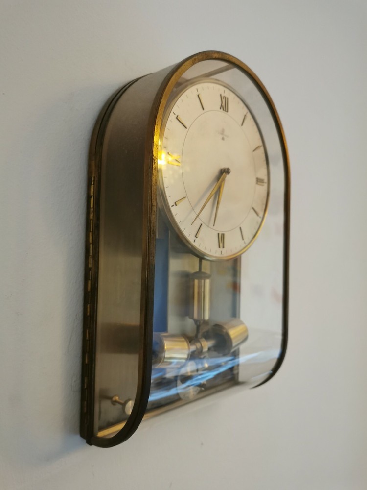 VERY RARE JUNGHANS ATO BRASS WALL CLOCK