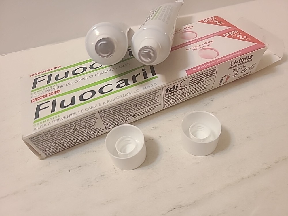 FLUOCARIL BI- FLUORE 75ml X 2 TOOTHPASTE Sensitive Teeth