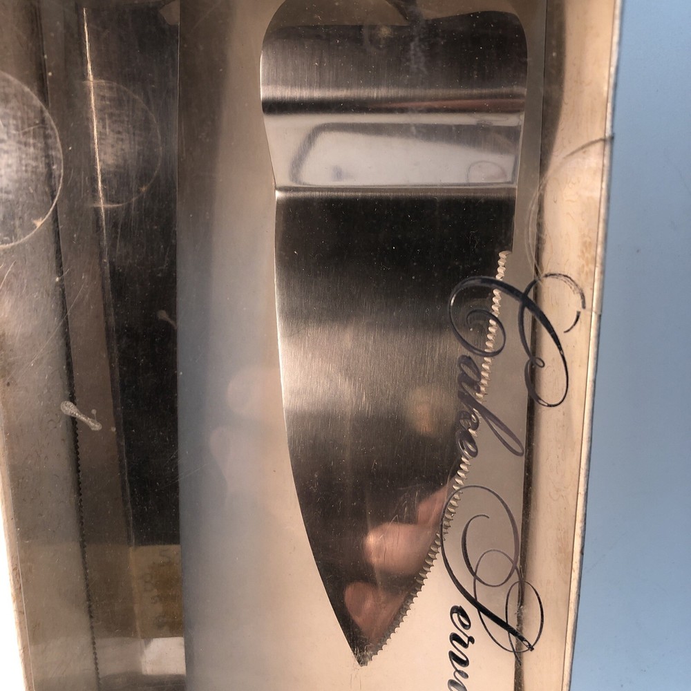 Cake Wedding Set Server Bride And Groom