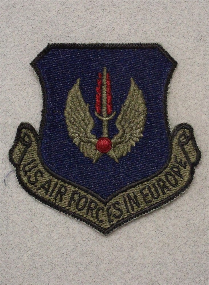 USAF Air Force Patch 089: U.S. Air Forces Europe - subdued, 3"