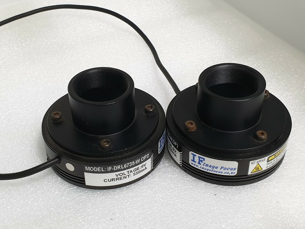 IF IMAGE FOCUS IF-DRL6735-W OP2 LED ring illuminator 2UNIT