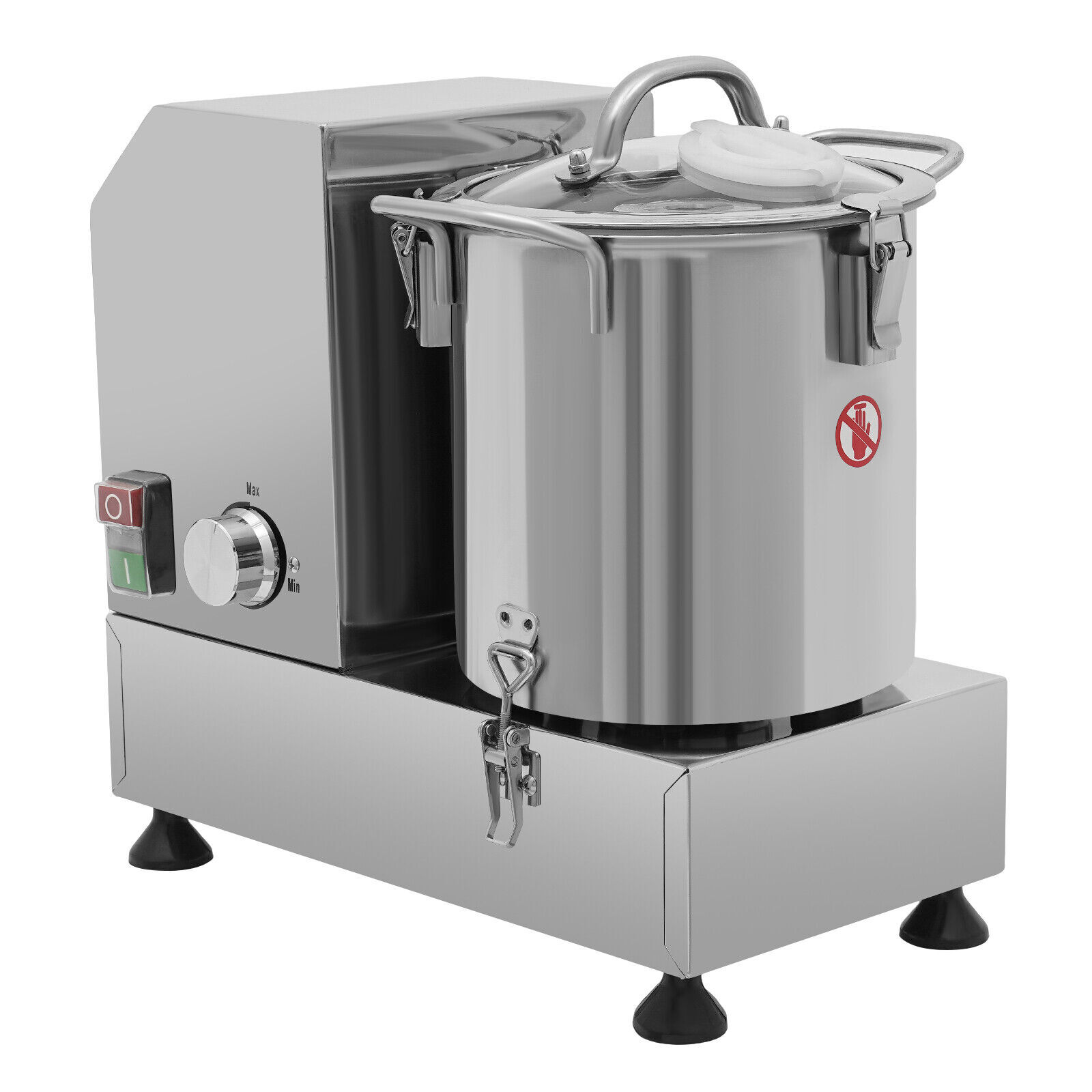 6L Commercial Food Processor Electric Vegetable Fruit Meat Cutter Food Chopper