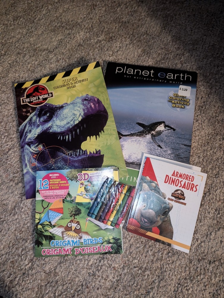 Kid's Coloring Book/Activity Bundle
