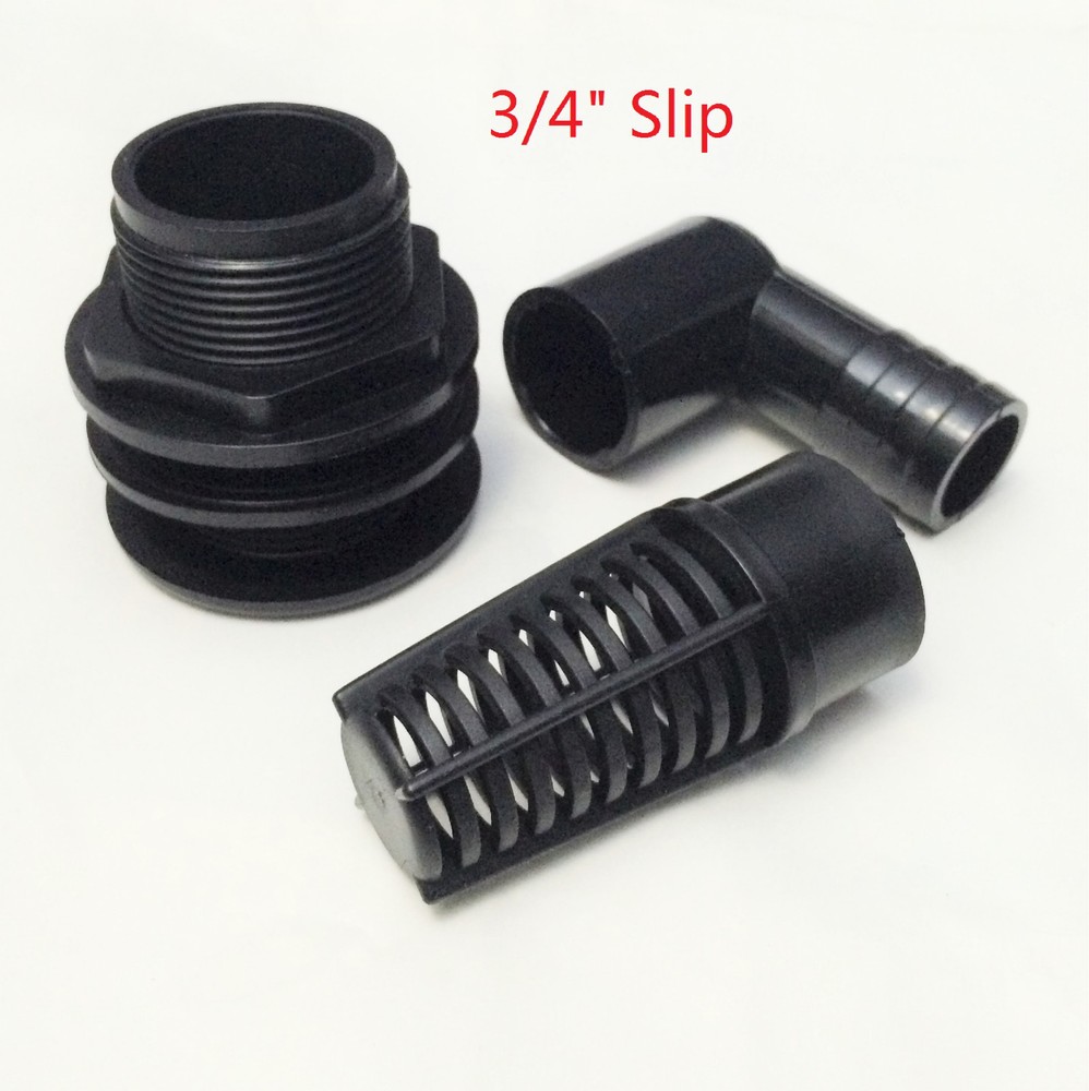 Lifegard Aquatics 3/4-Inch Bulkhead Fitting Kit