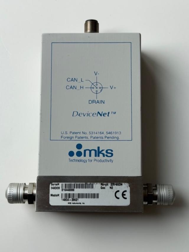 MKS 1482A MASS FLOW CONTROLLER GAS N2 RANGE 200 SCCM