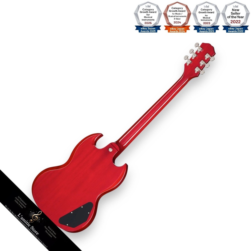 Epiphone LeftHanded SG Standard Cherry Electric Guitar
