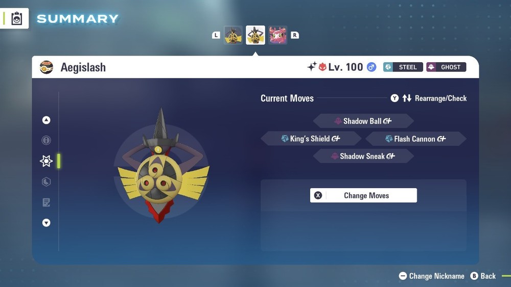 Aegislash Shiny Alpha 6IVs Battle Ready - Legends ZA