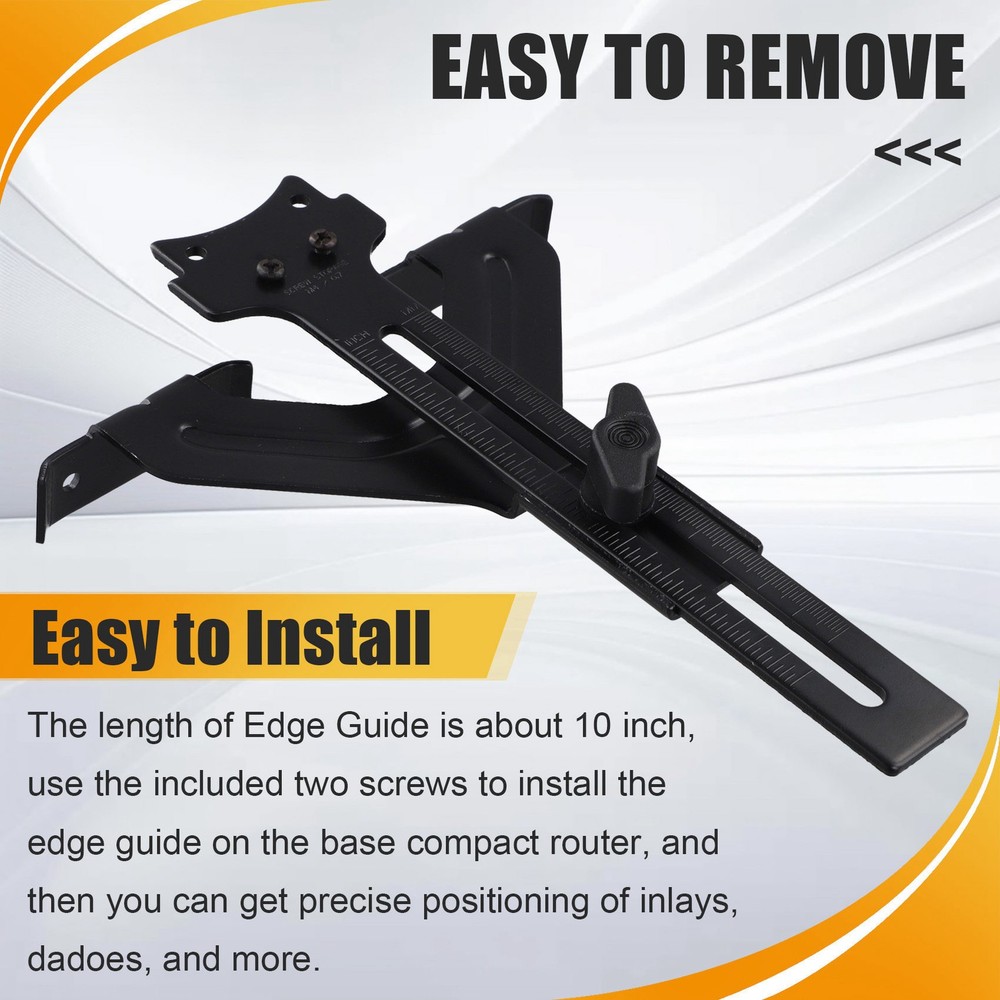 Router Guide for Fixed Base Compact Router (DNP618), Straight Guide for1693