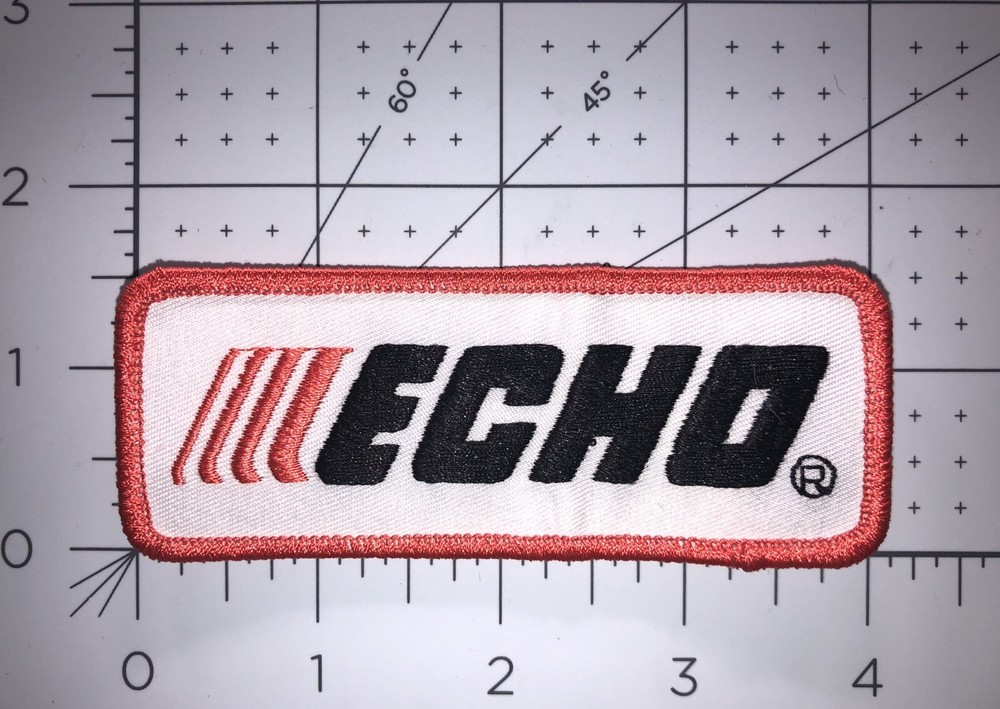 Echo Power Tools Embroidered Patch 1.5” X 4”