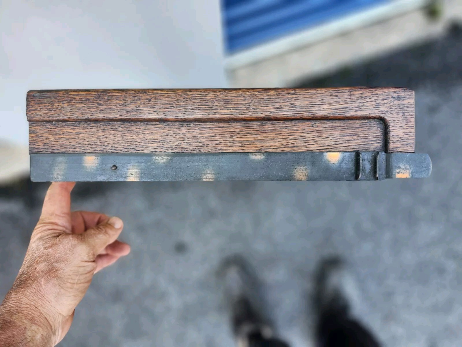 Macey "E" Tiger Oak Square Top