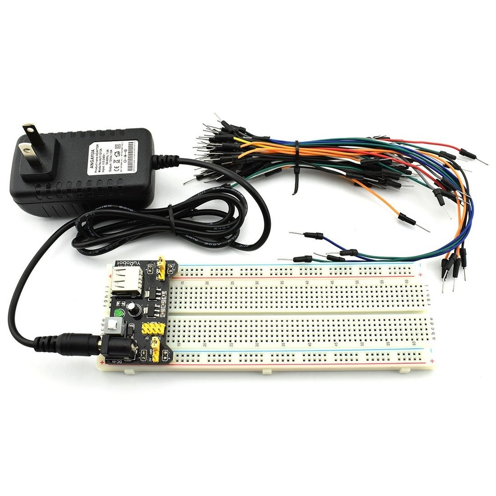 Electronic Component Power Supply Kit for Arduino Breadboard Jumper Module