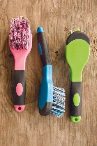 Professionals Choice Soft Touch Bucket Brush with Rubber Scraper Tip - Assorted