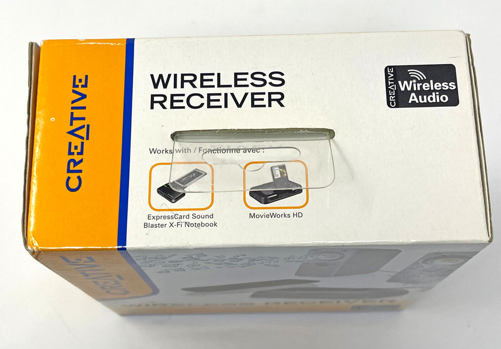 Creative Wireless Receiver Audio SB1122EF New Unopened