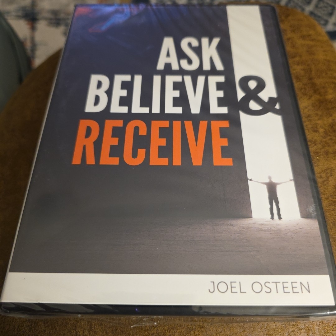 Ask, Believe & Receive by Joel Osteen (CD and DVD)