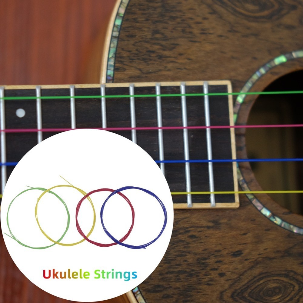 High-Quality Ukulele Strings 4 Pieces Different Models Musical Instruments Nylon