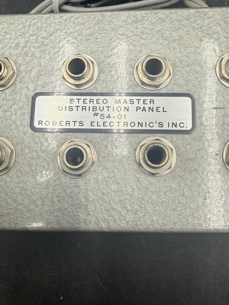 VINTAGE Roberts Distribution Panel 54-01