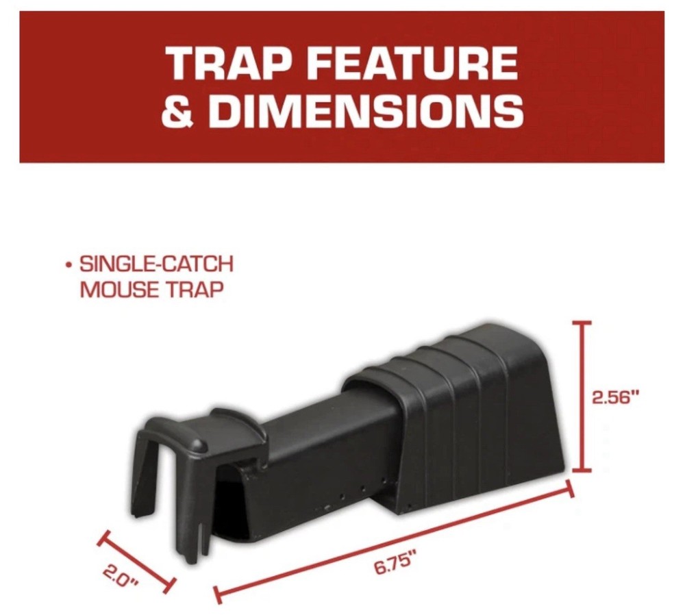 Tom Cat Live Catch Mouse Trap (2 Pack)