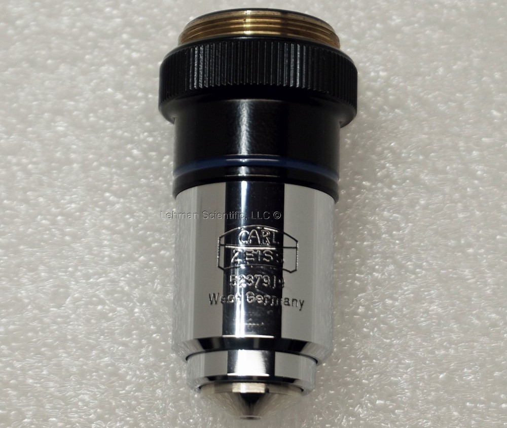 Zeiss Plan 63/0.90 160/0 Microscope Objective, New!