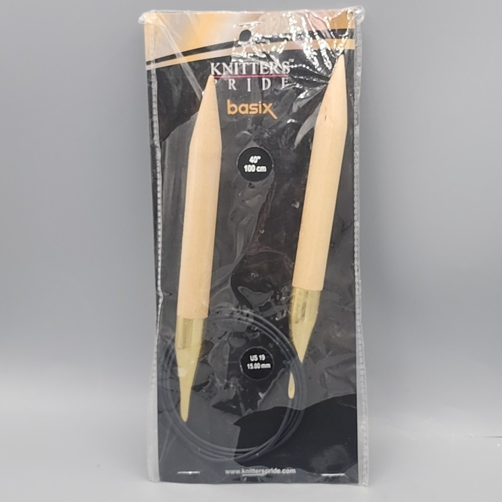 FlexiLoop Circular Needles - Versatile 40" Length, Size 19/15mm READ