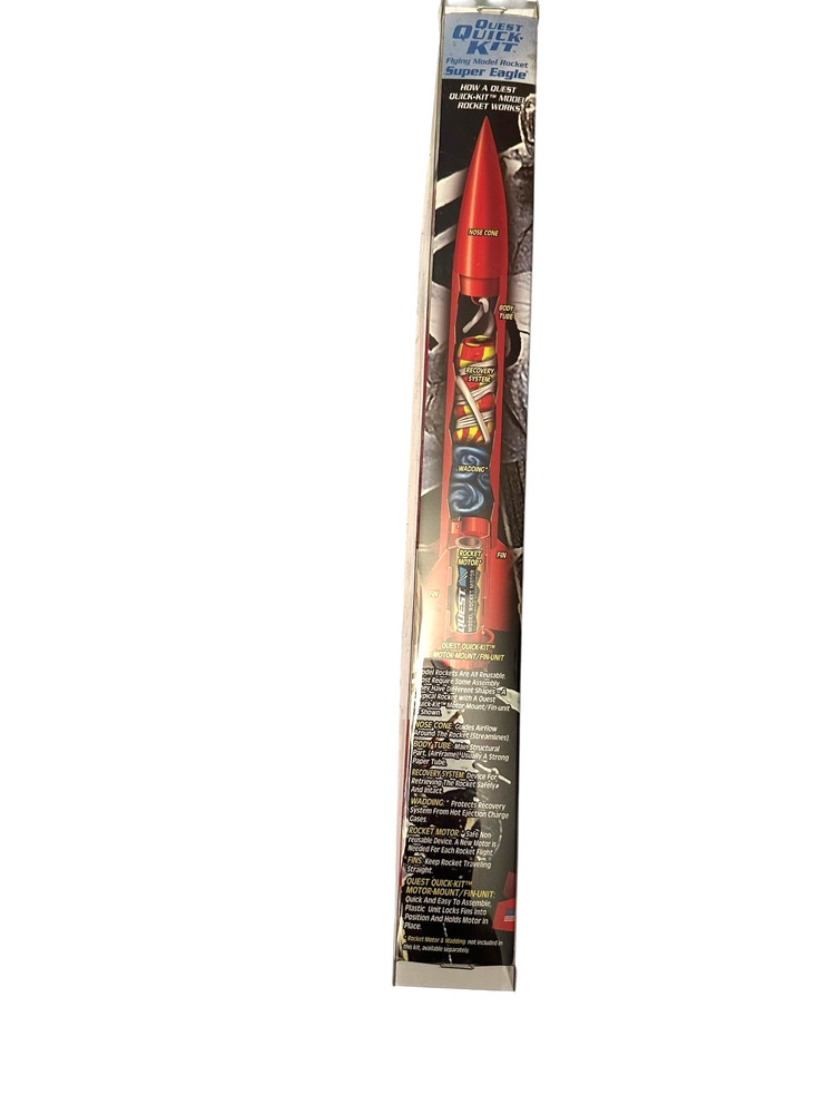 Quest Super Eagle Quick Kit #1619 Flying Model Rocket