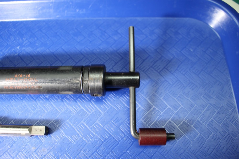 Helicoil® 3/8"-16 Thread Insert Tool Hand Installation Prewinder & Inserts #275
